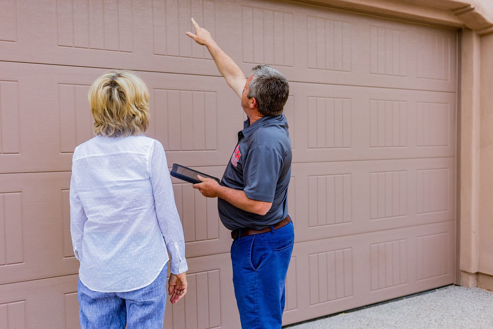 Pella garage door