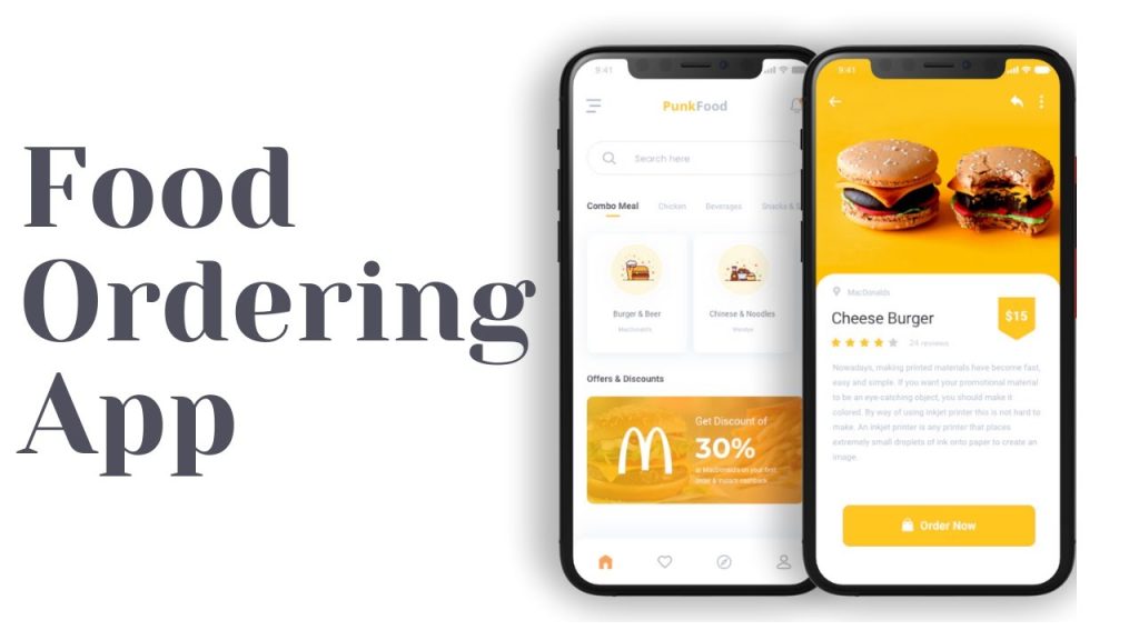 Food ordering app