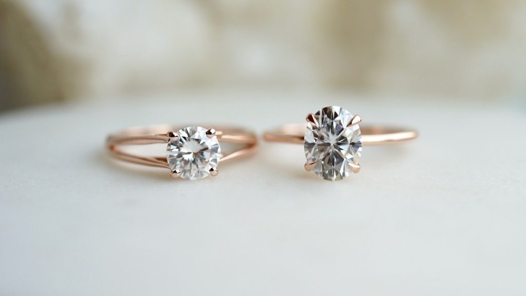 Moissanite Ring